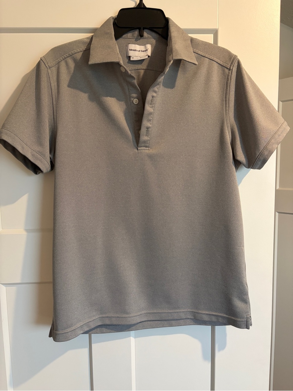 Men's Grey Polo Shirt by Ministry of Supply